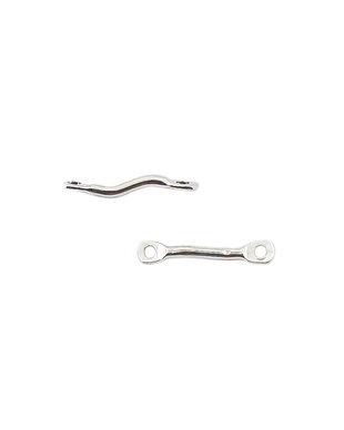 Conector placat cu argint, 10x2 mm (cod 6-75)