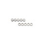 Conector placat cu argint, 15x3 mm (cod 6-78)