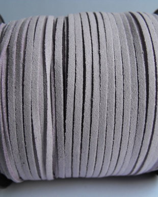 SNUR LILA IMITATIE PIELE INTOARSA - 3 X 1 MM - 1ML