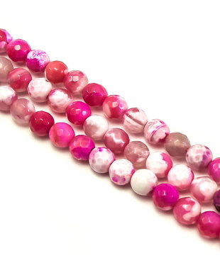 Agate, sfere fatetate 6 mm (cod 1-313)