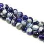 Agate, sfere fatetate 10 mm (cod 1-320)
