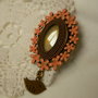 "Vintage medal broche"