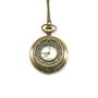 Ceas, finisaj bronz, 61X47,5 mm  (cod 20-3)