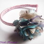 Cordeluta Fluffy Pink - floare pompom
