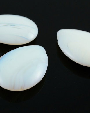 HO314 Pandantiv lacrima opalit  35x25 mm