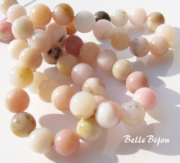 Opal roz peruvian 8 mm
