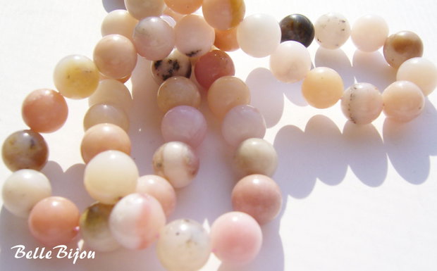 Opal roz peruvian 8 mm