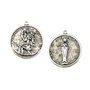 Pandantiv, finisaj argintiu antichizat, 38,5x34 mm (cod 11-110)
