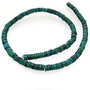 10b Marble dyed heishi 2 x 4mm