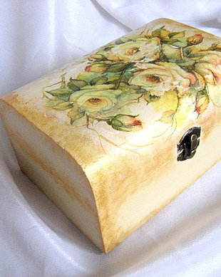 cutie lemn decorata 18842