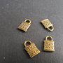 PANDANTIV BRONZ LACATEL - 12,5 X 8 MM