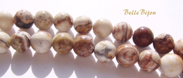 Mexico Crazy Lace Agate 8 mm