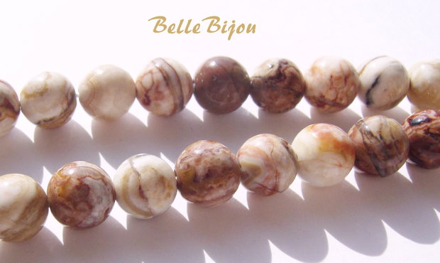 Mexico Crazy Lace Agate 8 mm