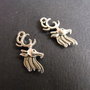 PANDANTIV - CHARM CERB - 26,5 X 11 MM