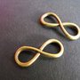 LINK INFINIT BRONZ - 31 X 13 MM