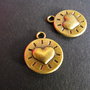 PANDANTIV  BRONZ - 25 X 21 MM