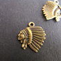 PANDANTIV  BRONZ - 22 X 18 MM