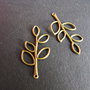 PANDANTIV  BRONZ - 37 X 18 MM
