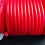 SNUR SILICON ROSU - 4 MM (50CM)