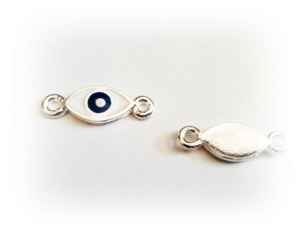 1b Link argintiu '' blue eye '' 7 x 20mm