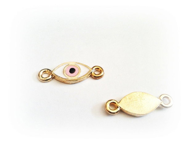1b Link auriu '' pink eye '' 7 x 20mm