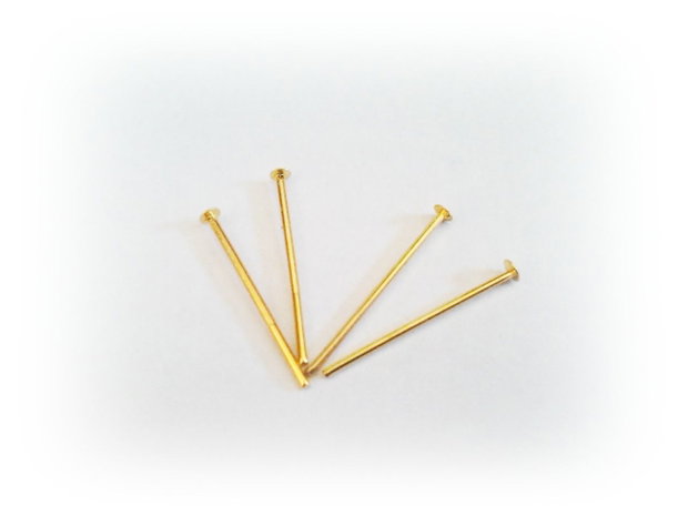 10b Ace cu cap placate aur 16 x 0,7mm