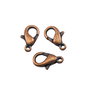 Inchizatoare tip carabina, finisaj cupru antichizat, 13x8 mm (cod 13-63)