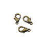 Inchizatoare tip carabina, finisaj bronz antichizat, 10x6 mm (cod 13-66)