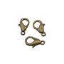 Inchizatoare tip carabina, finisaj bronz antichizat, 12x7 mm (cod 13-67)