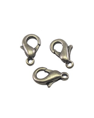 Inchizatoare tip carabina, finisaj gun metal, 12x7 mm (cod 13-70)