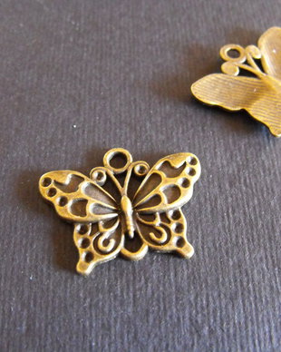 LINK FLUTURE BRONZ - 25 X 19 MM