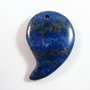 Pandantiv, lapis lazuli, 39x27x7mm # 2189