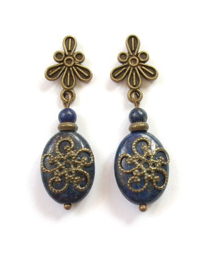 Cercei lapislazuli 1133