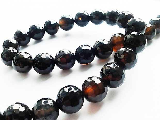 Agata microfatetata 10mm
