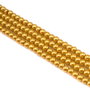 Perle de sticla, sfere 4 mm - 10 buc  (cod 2-54)