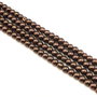 Perle de sticla, sfere 4 mm - 10 buc  (cod 2-58)