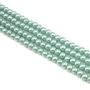 Perle de sticla, sfere 4 mm - 10 buc  (cod 2-62)