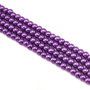 Perle de sticla, sfere 4 mm - 10 buc  (cod 2-66)