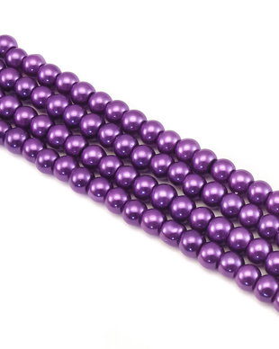 Perle de sticla, sfere 4 mm - 10 buc  (cod 2-66)