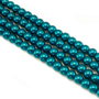 Perle de sticla, sfere 6 mm - 10 buc  (cod 2-73)