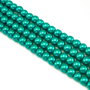 Perle de sticla, sfere 6 mm - 10 buc  (cod 2-74)