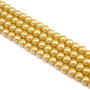 Perle de sticla, sfere 6 mm - 10 buc  (cod 2-77)