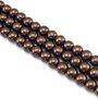 Perle de sticla, sfere 8 mm - 10 buc  (cod 2-81)