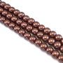 Perle de sticla, sfere 8 mm - 10 buc  (cod 2-82)