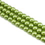 Perle de sticla, sfere 8 mm - 10 buc  (cod 2-84)