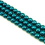 Perle de sticla, sfere 8 mm - 10 buc  (cod 2-86)