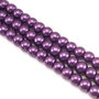 Perle de sticla, sfere 8 mm - 10 buc  (cod 2-89)