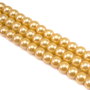 Perle de sticla, sfere 8 mm - 10 buc  (cod 2-94)