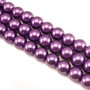 Perle de sticla, sfere 10 mm - 10 buc  (cod 2-100)
