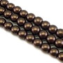 Perle de sticla, sfere 10 mm - 10 buc  (cod 2-101)
